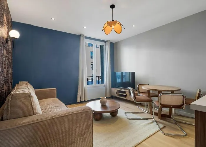 22.appart 4pers#1 Bedroom#pere Lachaise #nation * Paříž