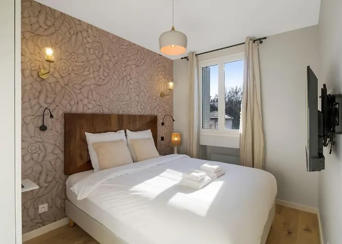 Apartmán 22.appart 4pers#1 Bedroom#pere Lachaise #nation